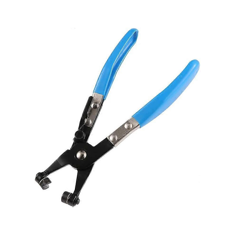 Konhill (As Show, One Size) Pliers And Nippers Pivoting Flat Band Hose Clamp Pliers For Removal And Installation Of Flat Band Or Ring Hose Clamps