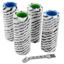 4Pcs Roller Brush for FC7 FC7 Premium FC5 FC5 Premium FC3 Cordless Floor Cleaner Parts