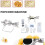 (230ml) Thickened Popcorn Maker Hand-cranked Cannon Puffing Machine Gourd Type 6