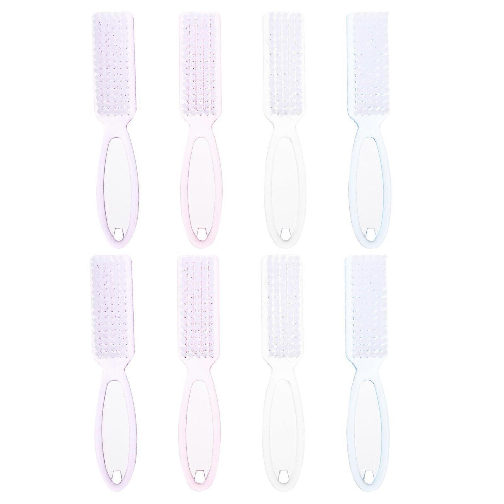 (As show, One size) 8 Pcs Powder Cleanser Nail Cleaning Tool Nail Brushes Nail Brush Tool Manicure Nail Brush-image-OPC-PG86WTB-NEW