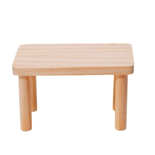 (As show, One size) Wooden Hamster Platform Hamster Climbing Platform for Cage Pet Accessory