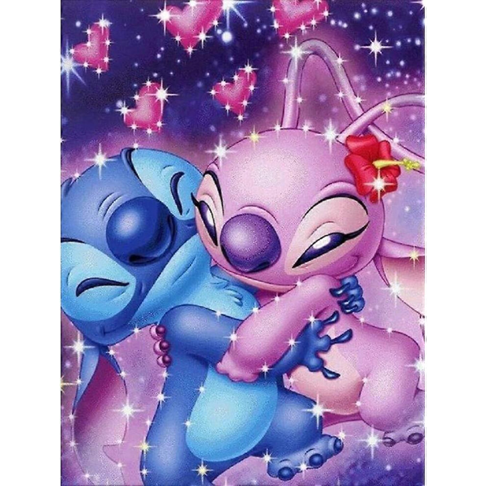 Konhill (As Show, One Size) Stitch Diamond Painting Kits Stitch Diamond Art Paint With Diamonds Kit For Adults Full Drill Stitch Gifts Home Wall Decor 12 X 16