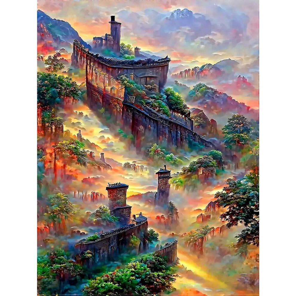Konhill (As Show, One Size) Diamond Painting Art Kits, 5D Diamond Painting Kits For Adults Beginners, Diy Full Drill Diamond Dots Paintings Picture Arts Embro