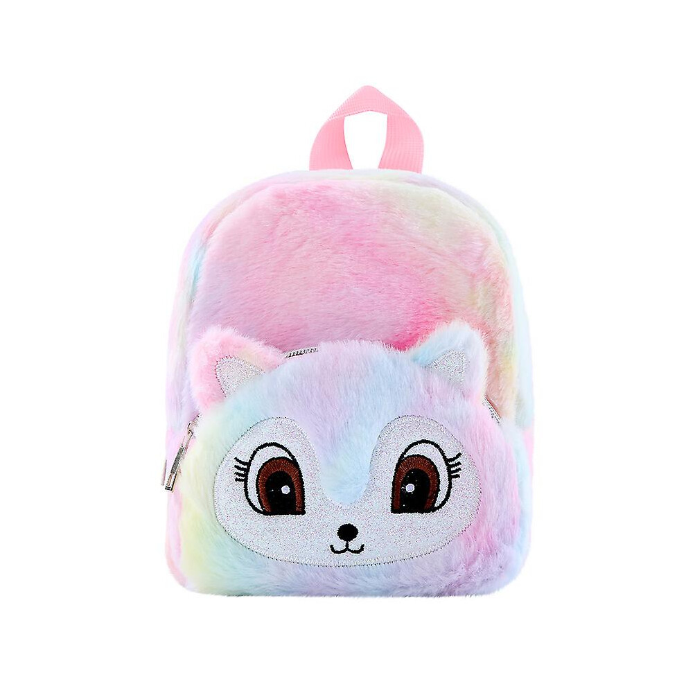 Konhill (As Show, One Size) Unicorn Cute Backpack For Kids, School Bags For Nursery Toddler Bookbags Plush Soft Mini Backpack Unicorns Gifts For Little G Pink