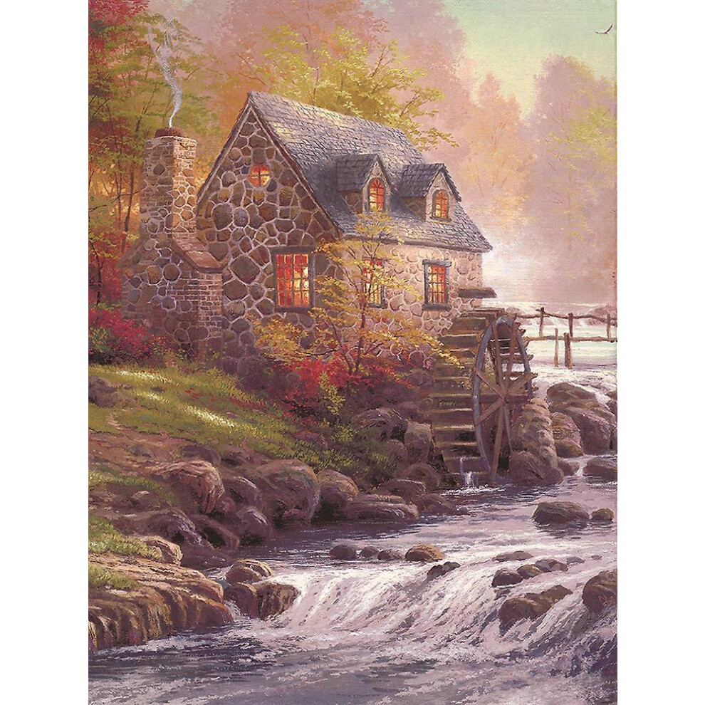 Konhill (As Show, One Size) Diamond Painting Kits For Adults, 12X16 Inch Diy Paint By Numbers For Adults Beginner, Diy Full Drill Diamond Dots Paintings Pictu