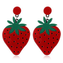 (As show, One size) Lemon Acrylic Dangle Earrings Fruit Earrings For Women Girls