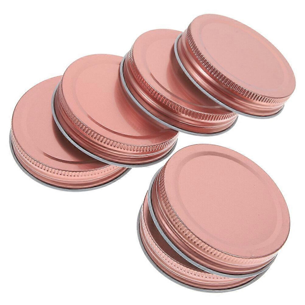 Kricely Red (, One Size) 6Pcs Airtight Canning Lids Glass Mason Jar Covers Tinplate Jar Lids Leakproof Canning Lids