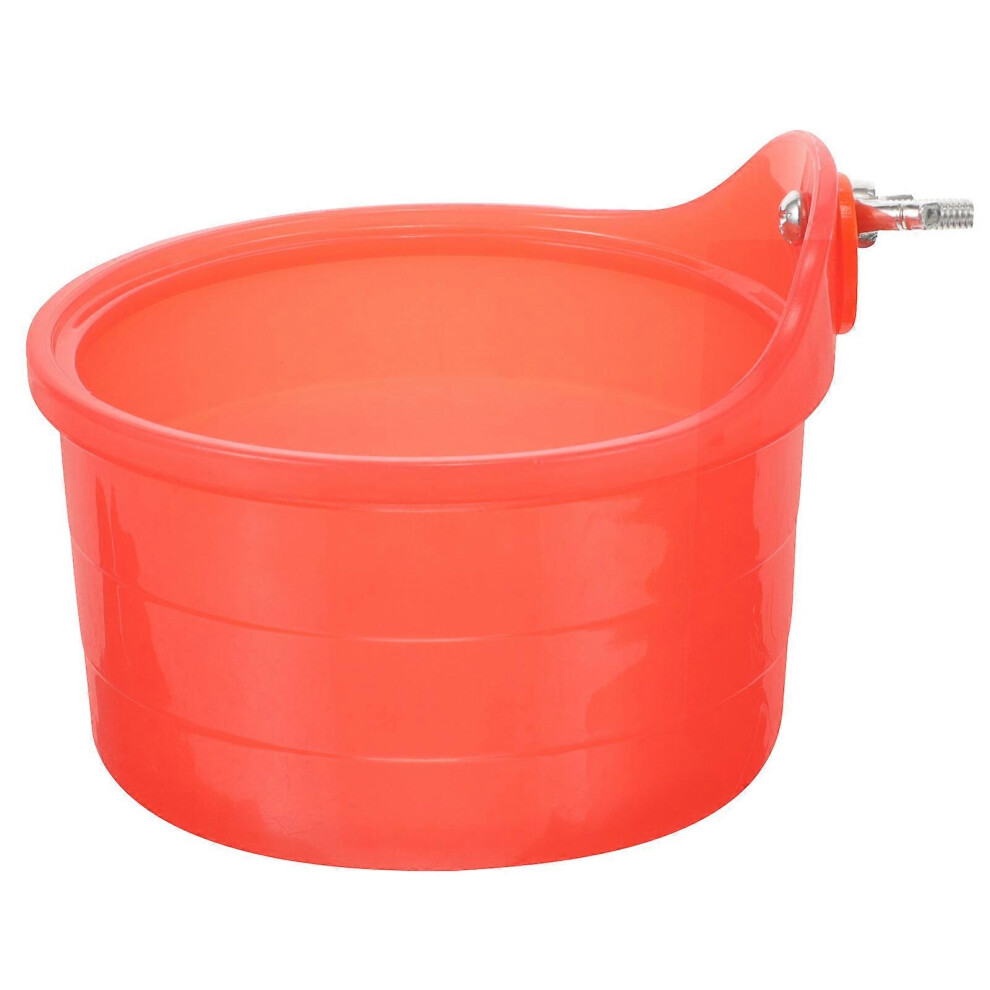 Kricely (As Show, One Size) Plastic Parrot Bath Box Bird Cage Accessory Bathing Tub Bath For Parakeet Pet Birds