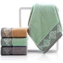 (As show, One size) 100% Cotton Soft Hand Towel Set, 14x29inch, 3 Pack Home Ultra Thick Cotton Hand Towels For Bathroom, Bath, Hand, Face, Gym And Spa (3pack,grey Orange