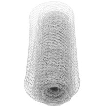 (As show, One size) 1 Roll of Chicken Wire Net Hexagonal Wire Net Fence Wire Net for Poultry Livestock Garden