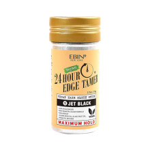 Ebin 24 Hour Edge Tamer Vegan Colored Hair Sleek Stick Jet Black 75 g