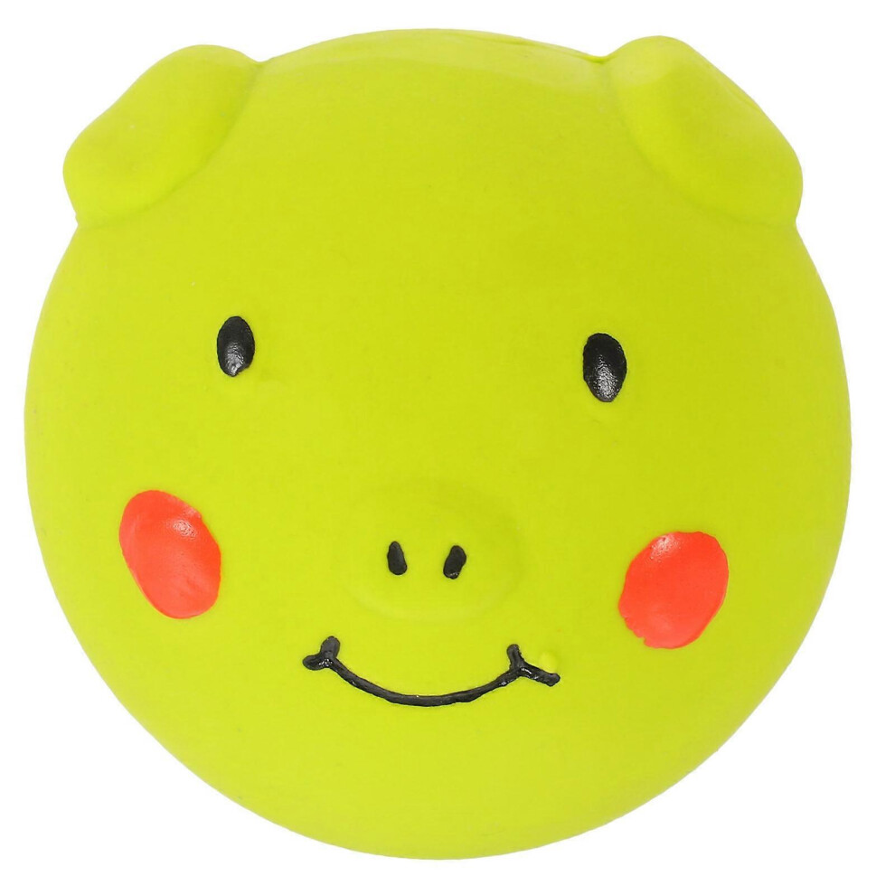 Kricely (As Shown 1, One Size) Squeaky Dog Chew Toy For Aggressive Chewers Chewy Ball Dog Teeth Cleaning Toy Interactive Dog Toy