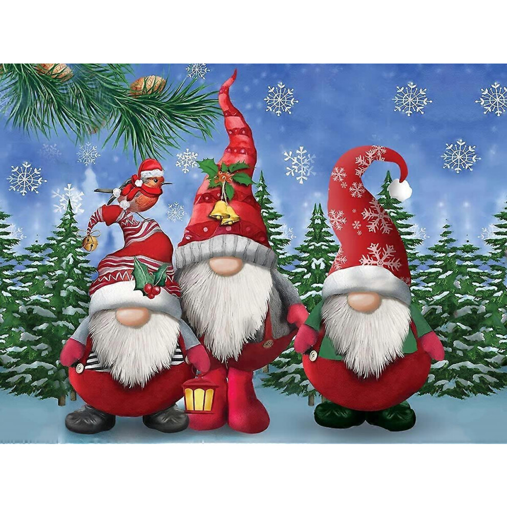 Konhill (As Show, One Size) Other Wall Decor Christmas Diamond Painting Kits For Adults - 5D Diamond Art Kits For Adults And Kids Beginners, Full Round Diamon