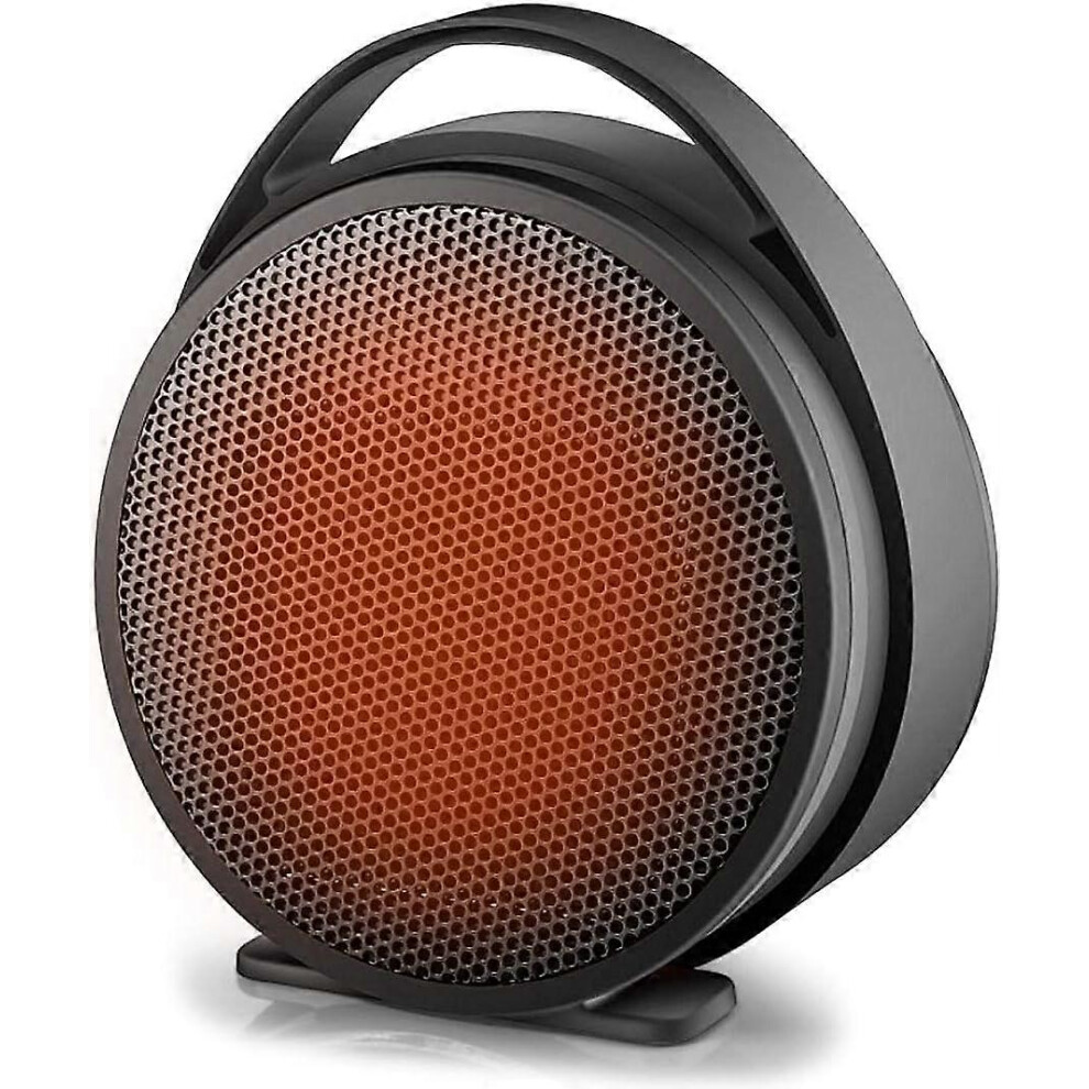 Konhill (As Show, One Size) Mini Ceramic Space Heater, 800W Ptc Portable Electric Ceramic Heating Quiet For Indoor Office Room Desktop Home Use, With Overheat