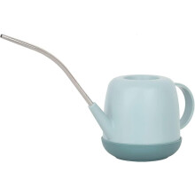 (As show, One size) Watering Can Blue Modern Indoor Watering Can for House Plants 1.2L, Succulents, Bonsai or Herb Gardens Watering Can with Long Spout