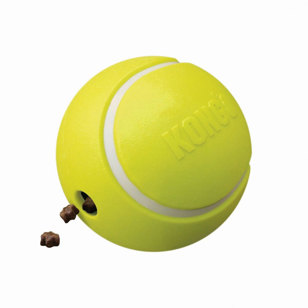 Kong (14Cm, ) Rewards Tennis Dog Toy Yellow