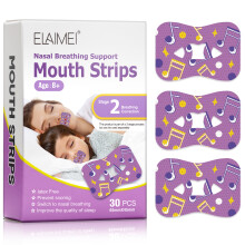 ((Stage 2) Purple) Universal lips for children and adults to close, breathe and noring, open mouth and sleep correction patch