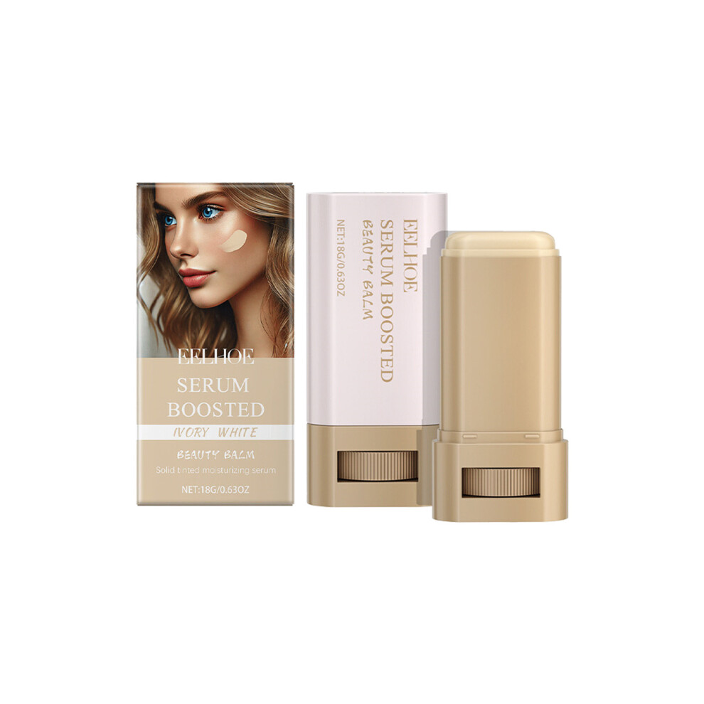 Bghone Ivory/White/Light (18G ) Moisturizing Foundation Stick Series, Water Lock And Brightening Tones, Bonded Natural Concealer Foundation