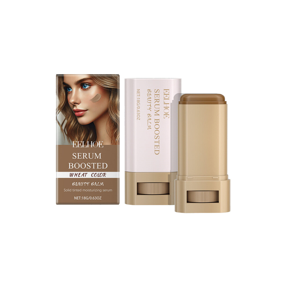 Bghone Light (18 Grams Wheat Color) Moisturizing Foundation Stick Series, Water Lock And Brightening Tones, Bonded Natural Concealer Foundation