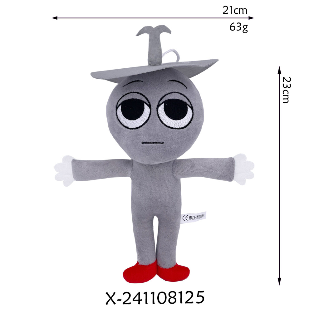 Flemye (19) Sprunki Plush Toys Sprunki Incredibox Plushie Doll Singers Oren Wenda Game Cartoon Stuffed Pillow
