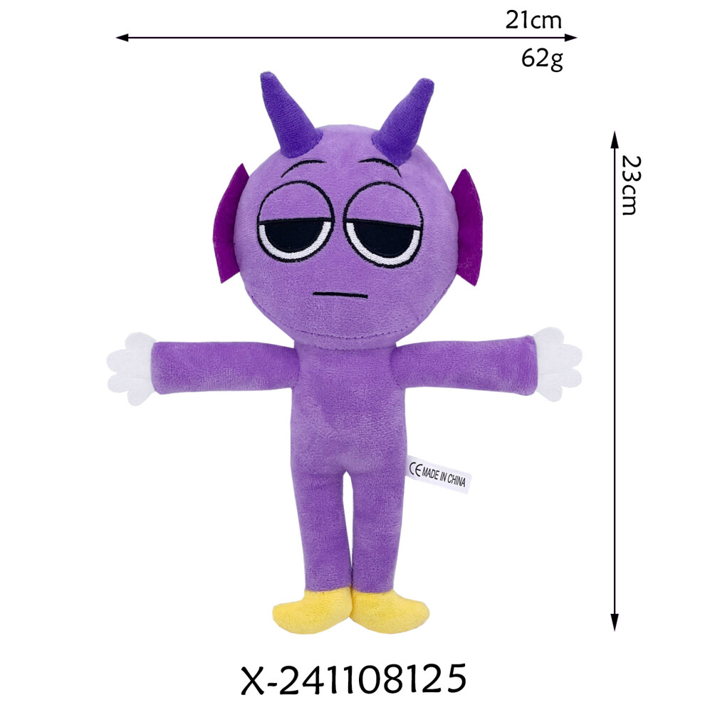 Flemye (16) Sprunki Plush Toys Sprunki Incredibox Plushie Doll Singers Oren Wenda Game Cartoon Stuffed Pillow