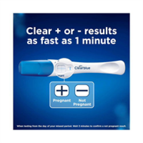 Clearblue Clearblue Rapid Detection Pregnancy Test Kit - 2 Tests