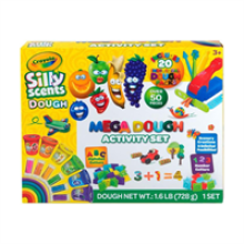 Crayola Playdough Mega Activiteiten Set - Silly Scents | 50 Stukken - 20 Geurende Deegverpakkingen