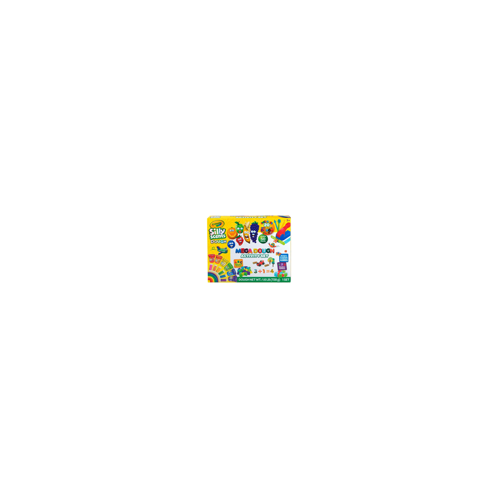 Crayola Silly Scents Mega Dough Activity Set With 6 Colors