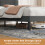 Vesgantti (Dark Grey, Single - 90x190) Bed Frame with Adjustable Headboard Wooden Slats 8