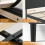 Vesgantti (Dark Grey, Single - 90x190) Bed Frame with Adjustable Headboard Wooden Slats 9