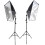 (Type 2) Softbox Lighting Kit, 5500K Softbox with 135W Light Bulb 6