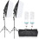 (Type 2) Softbox Lighting Kit, 5500K Softbox with 135W Light Bulb 1