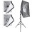 (Type 2) Softbox Lighting Kit, 5500K Softbox with 135W Light Bulb 2