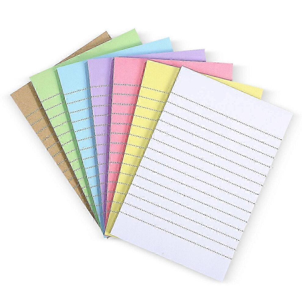 (As show, One size) Fridge Notepad Paper Notes Stickers Striped Sticky Notepads Legal Pads Notebook Paper Writing Pads-image-OPC-PG88MHB-NEW