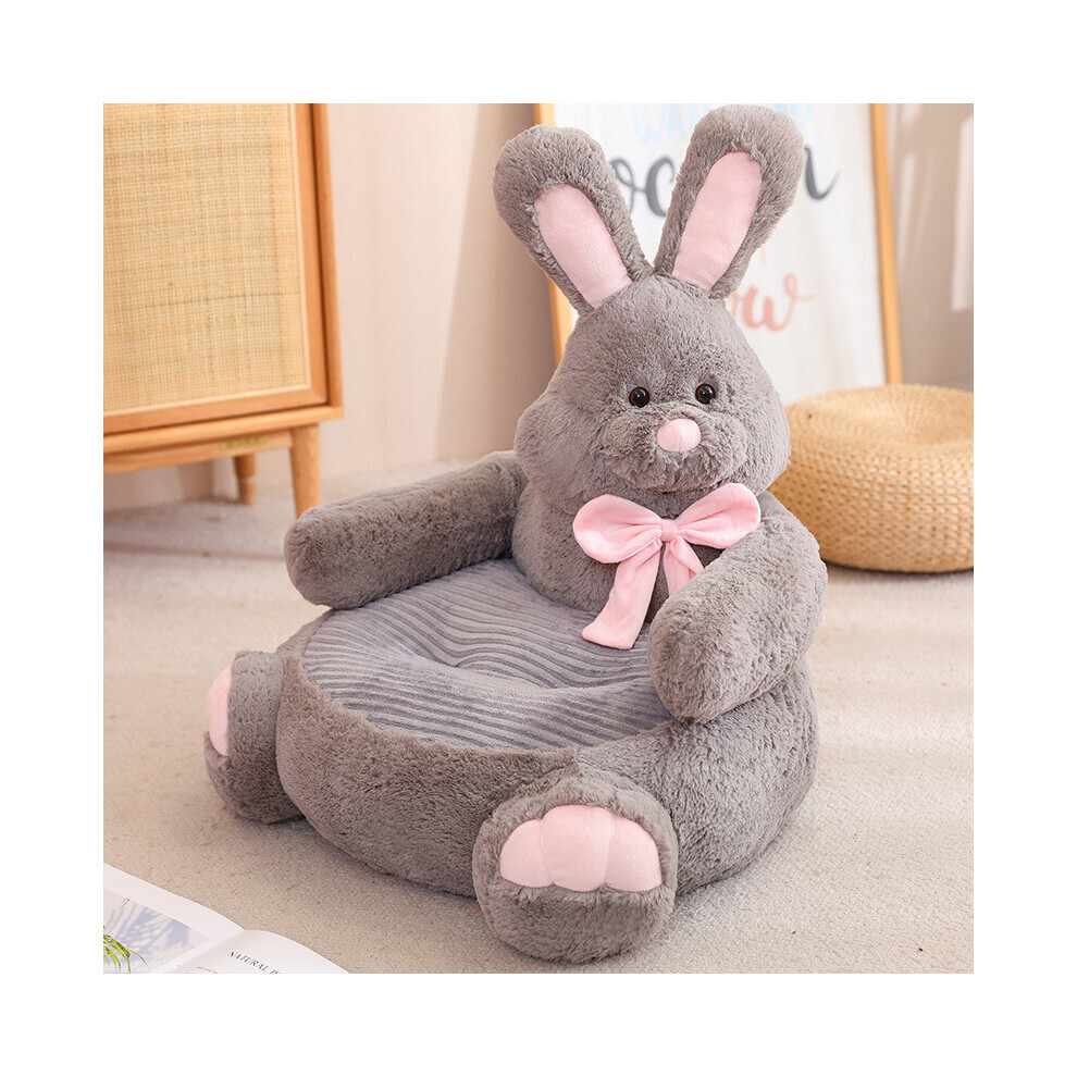 (Rabbit) UK 1PCS Cartoon Elephant Rabbit Monkey Pet Sofa Toy Pink Pig Lazy Child Small Sofa Chair-image-OPC-PG88N78-NEW