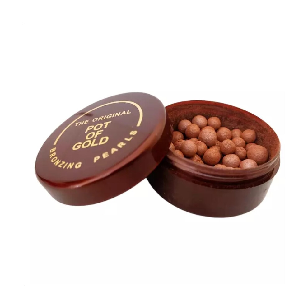 POT OF GOLD BRONZING PEARLS BEADS BRONZER POWDER SUNKISSED