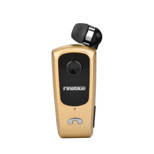 Bluetooth Headset Hands-free Wireless Business Headphones Lotus Phone Remind Vibration Wear Clip Sports Earphone