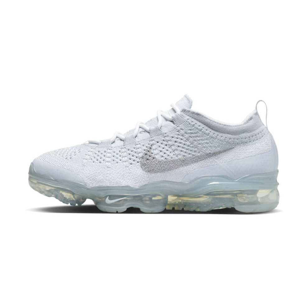 Nike (Uk9/Eur44/28Cm ) Air Vapormax Flyknit 2023 'Pure Platinum' Men's Shoes White,Grey