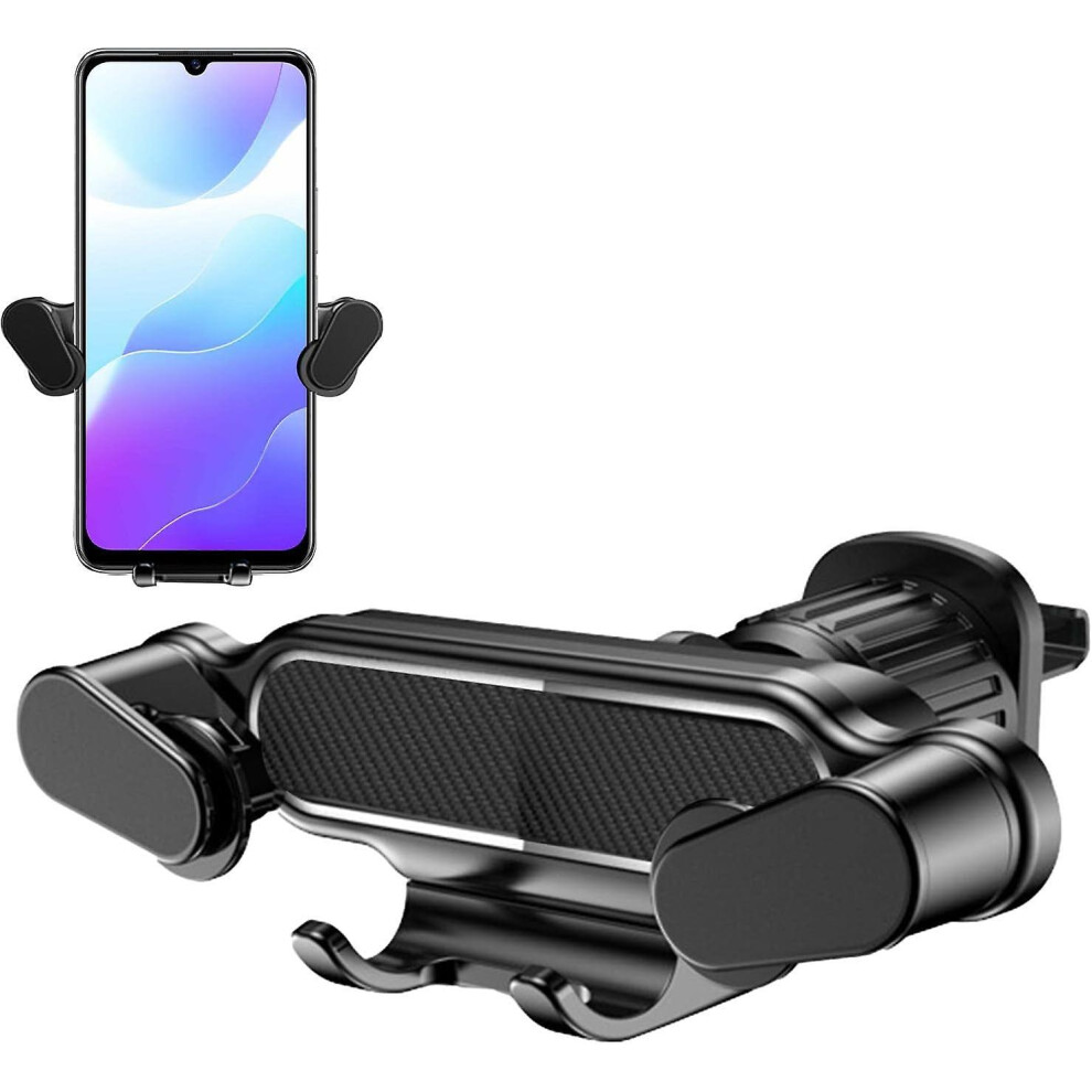 Konhill (As Show, One Size) Phone For Air Vent - Phone For Car - Mobile Phone - Car Phone - Vent Clip - 360 Mechanical Design