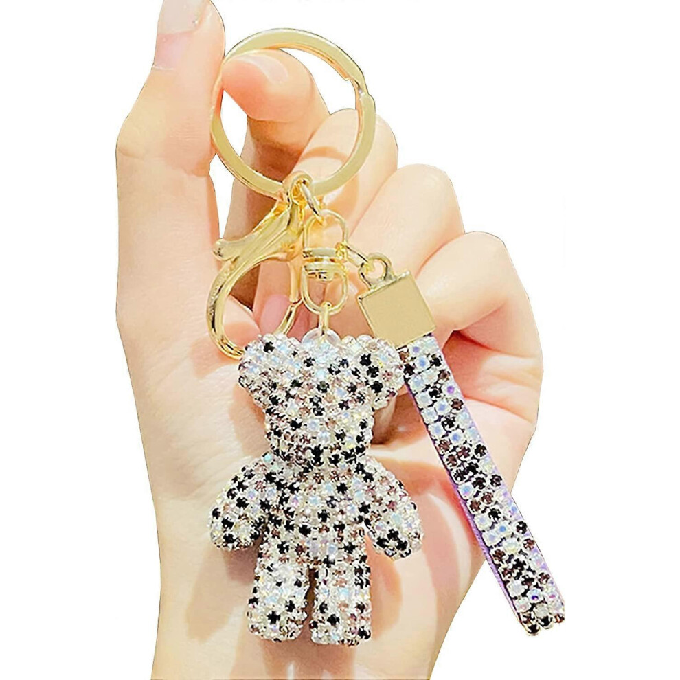 Konhill (As Show, One Size) Cute Bear Keychain Accessories For Womenmamakidsgirlmenkawaii Car Key Chain For Walletbackpackcoin Purse