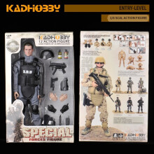 (6", NB05 with Box) SWAT Soldier Toy Figures Flying Tigers Model with Movable Joint 11.8" 30cm PVC Action Figure