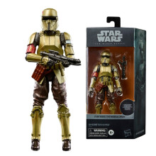 Black Series The Mandalorian Carbonized Collection Exklusives Figurenset (Shoretrooper), 6-Zoll-Actionfiguren-Spielzeug
