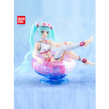 (Mit Box) Neue Hatsune Miku Anime Figur Aqua Float Girls Elaina Action Figure Kawaii Sitzen Schwimmen Ring Mädchen