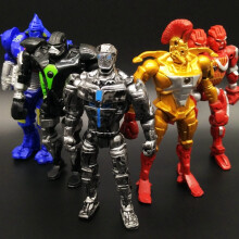 13 cm 8 stks/set Real Steel Zeus Atom Midas Adam Duracell Raider Robot Model Speelgoed Gift Action Figure Cartoon