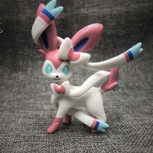 (9cm opp laukku) 9cm Sylveon Anime Toimintalelufiguurit Collection Lelut Syntymäpäivä Joululahja