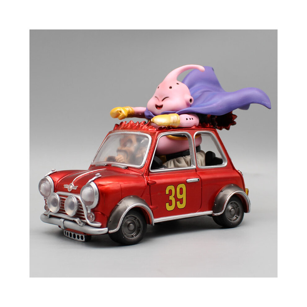 Maxpower 14Cm Z Fat Buu Anime Figures Majin Buu Figurine Mr. Satan Drive Car Pvc Statue Collectible Model Decoration Toy Gift