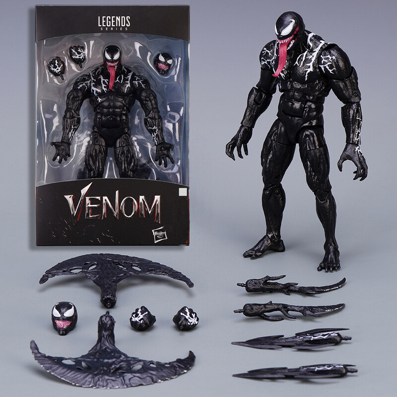 Marvel – Figurine Spiderman Venom à Collectionner – Jouet Super-Héros – Hasbro