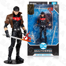 (18 cm, Box) McFarlane Toys Red Hood Unmasked & Azrael w/Suit of Sorrows Gold Label Combo 18 cm Actionfigur Puppe