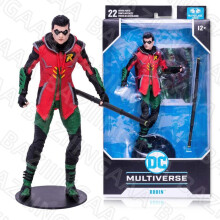 (18 cm, Box) McFarlan Toys Gotham Knights Bundle 18 cm Figuren Actionfigur Spielzeug Sammlung Puppe Kinderspielzeug