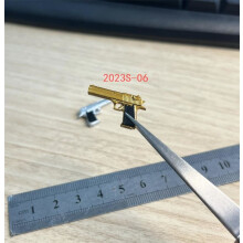 (2023S-06)1/12 AK47 Revolver Pistol Gun Weapon Model Accessories Fit 6'' Male Female Soldier Action Figure Toy